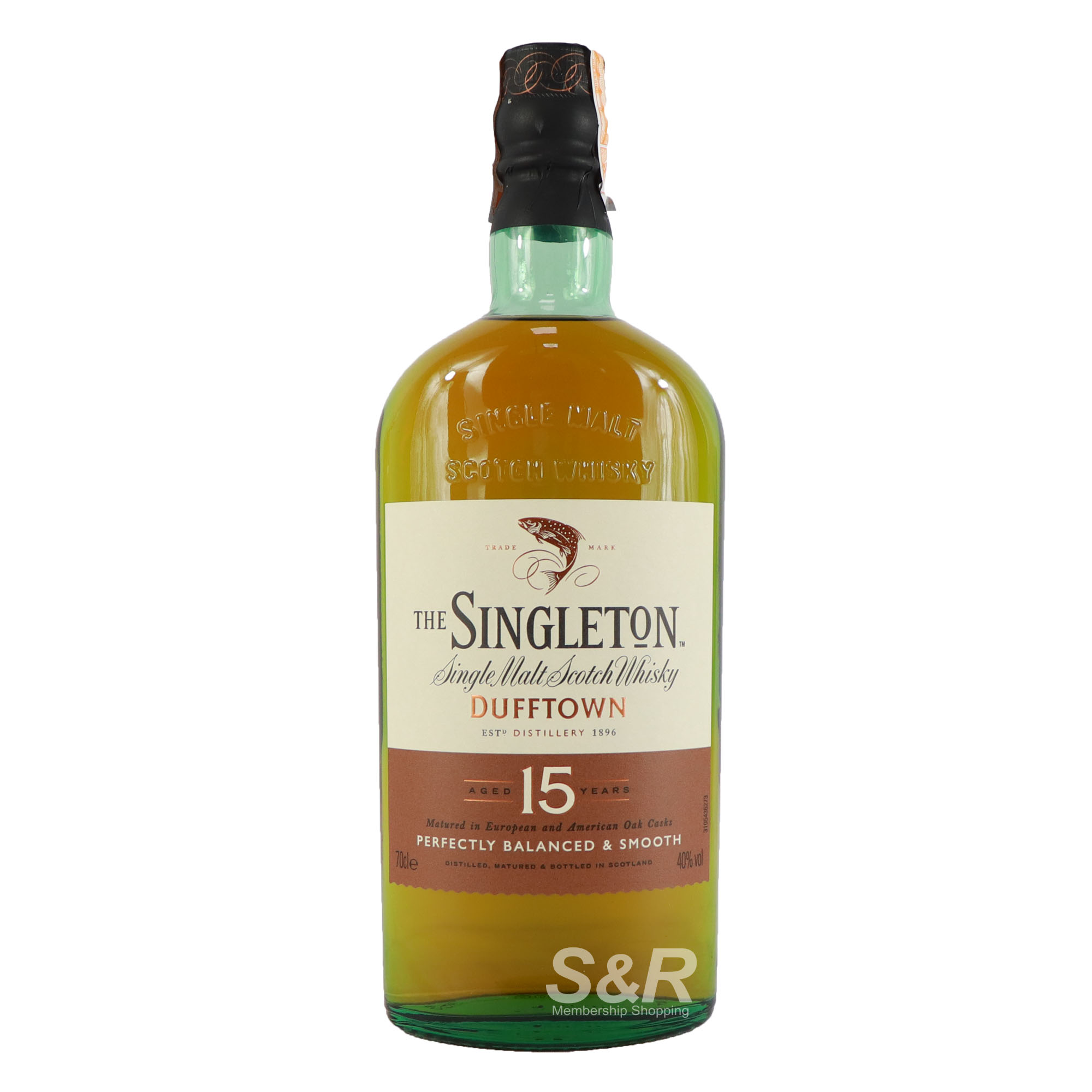 Singleton Dufftown 15 Year Old Single Malt Scotch Whisky 700mL